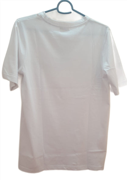 White Colour Cotton Tshirt