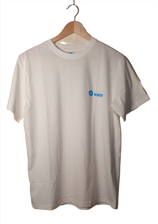 White Colour Cotton Tshirt