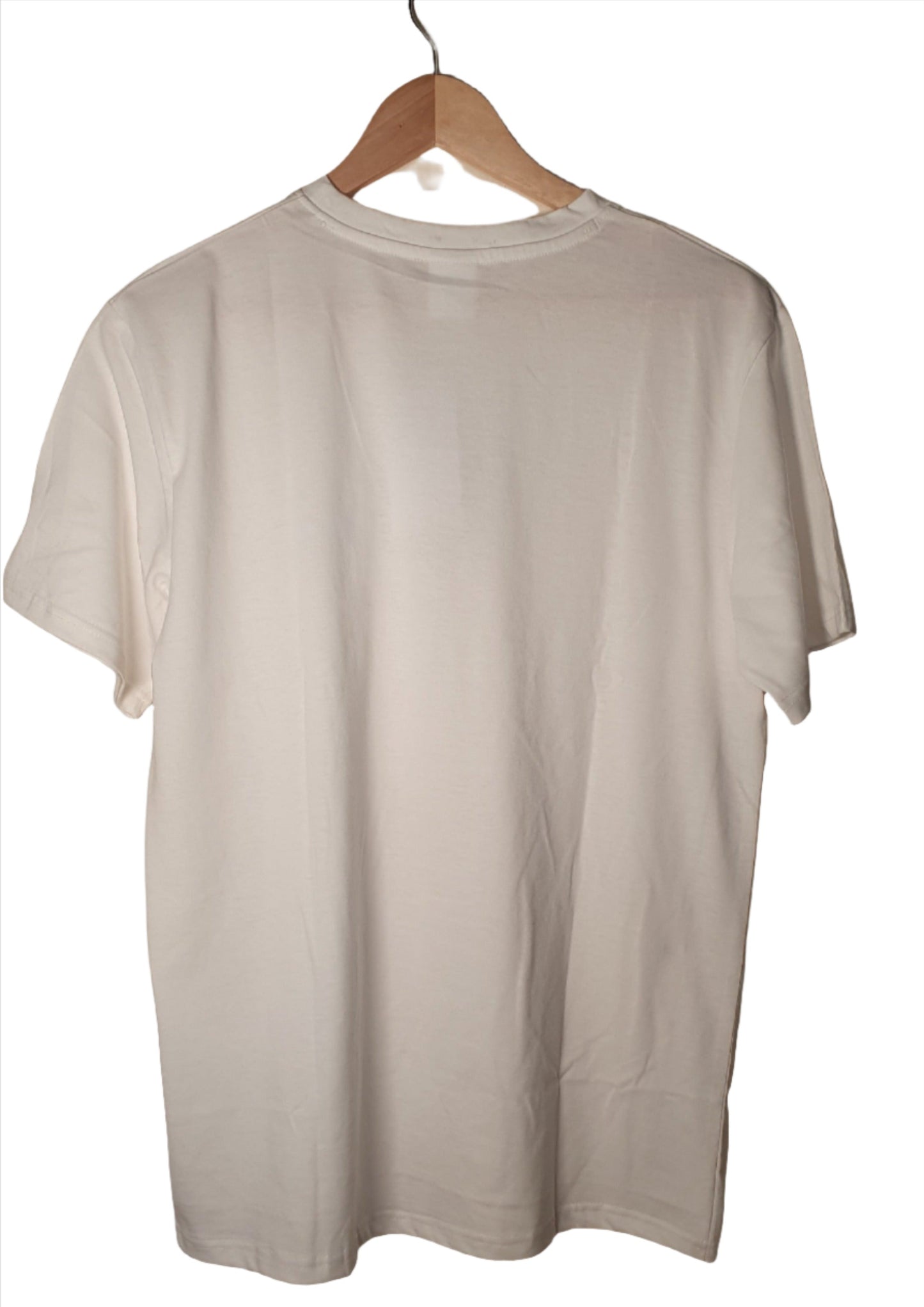 White Colour Cotton Tshirt