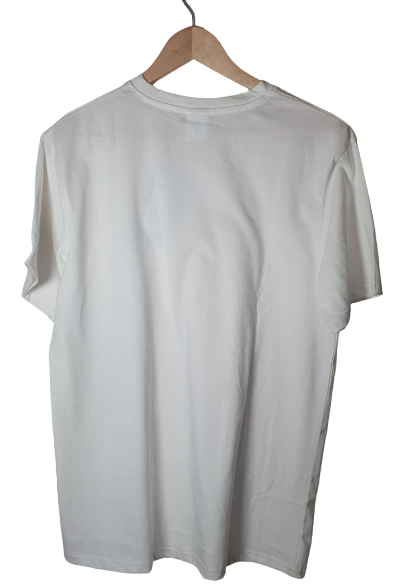 White Colour Cotton Tshirt