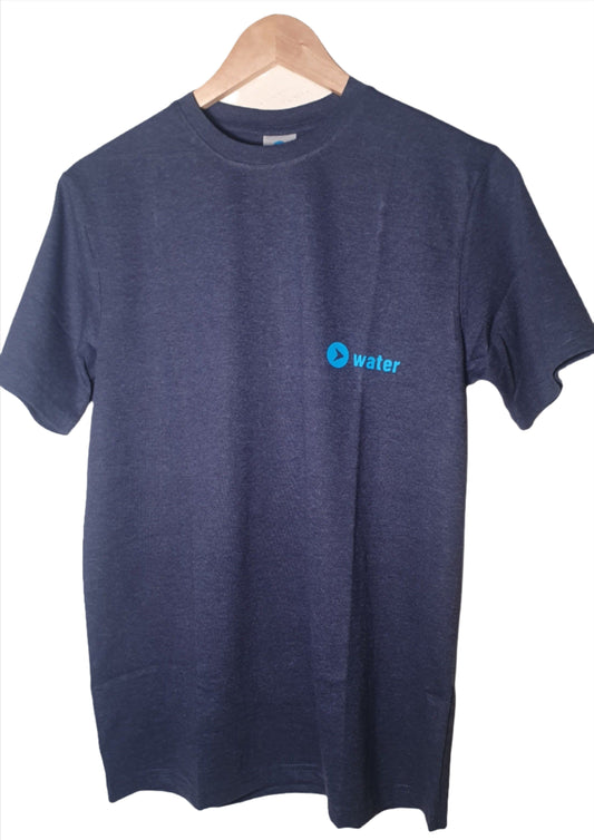 Blue  Colour Cotton Tshirt