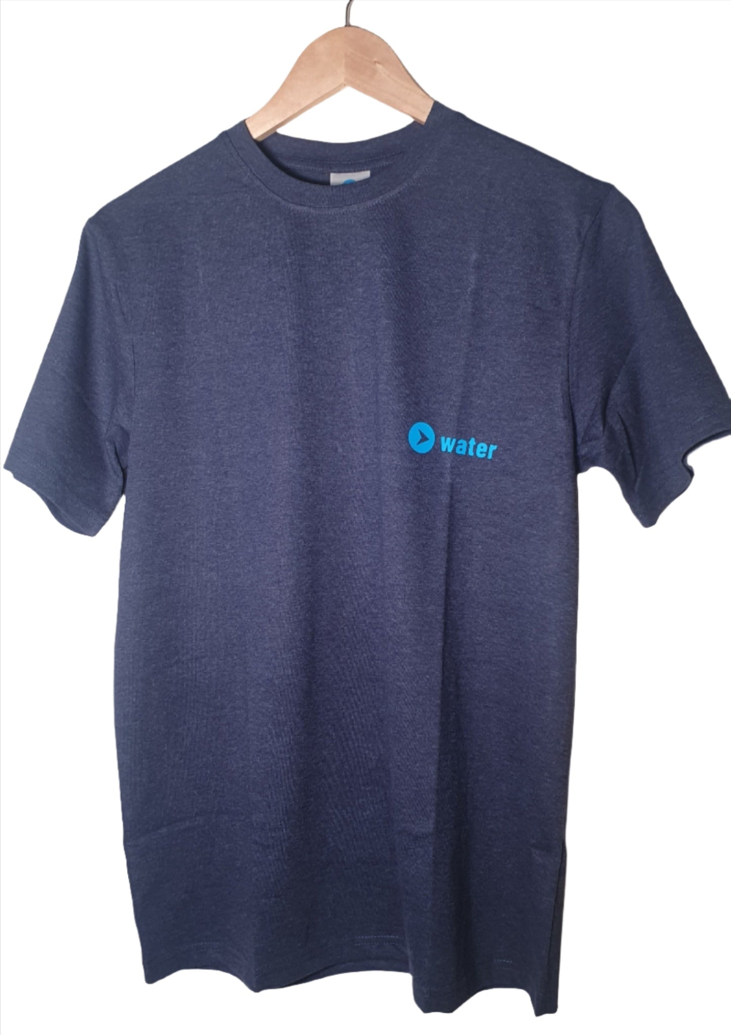 Blue Colour Cotton Tshirt