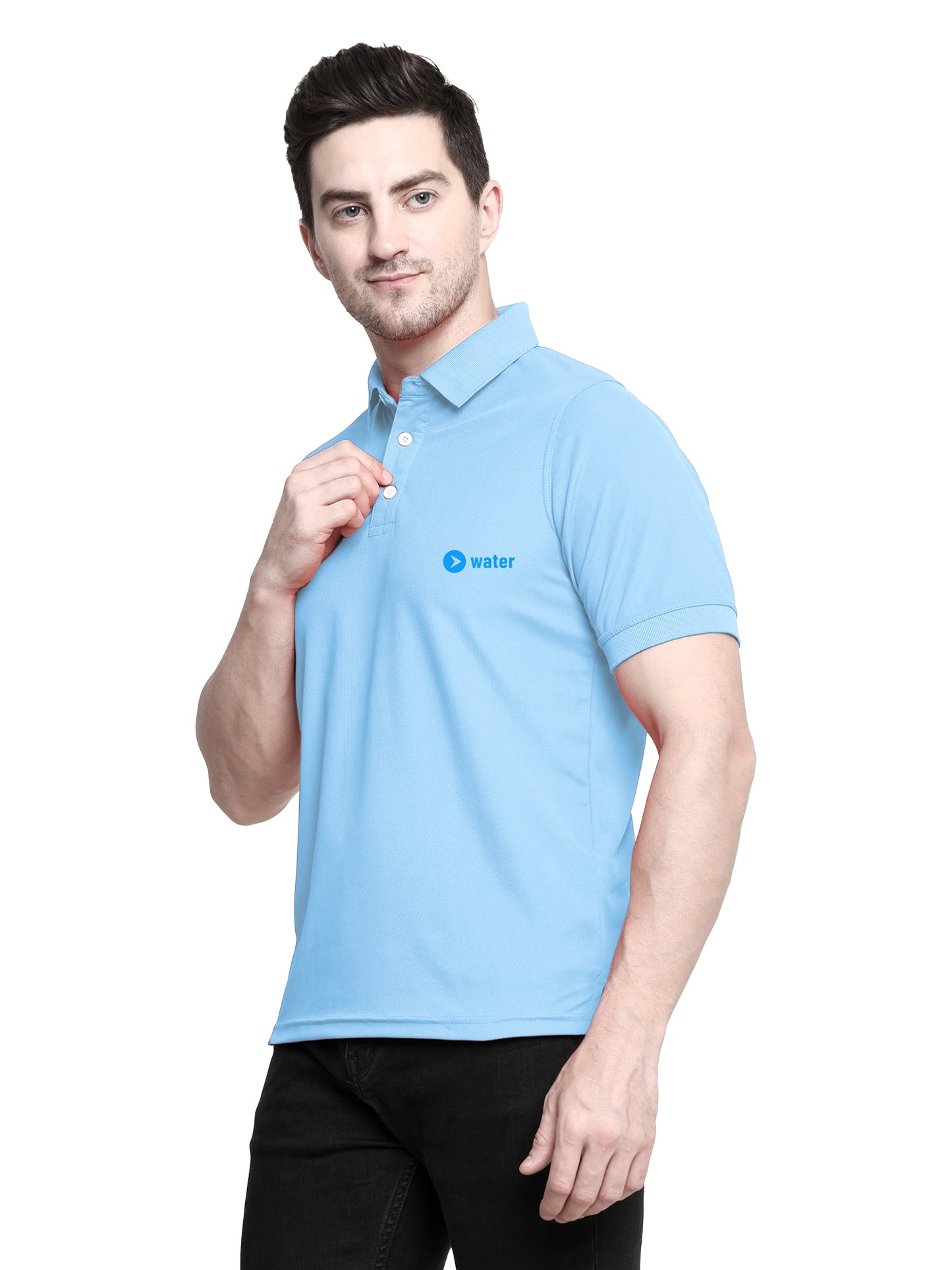 POLO Sky Blue Cotton Tshirt