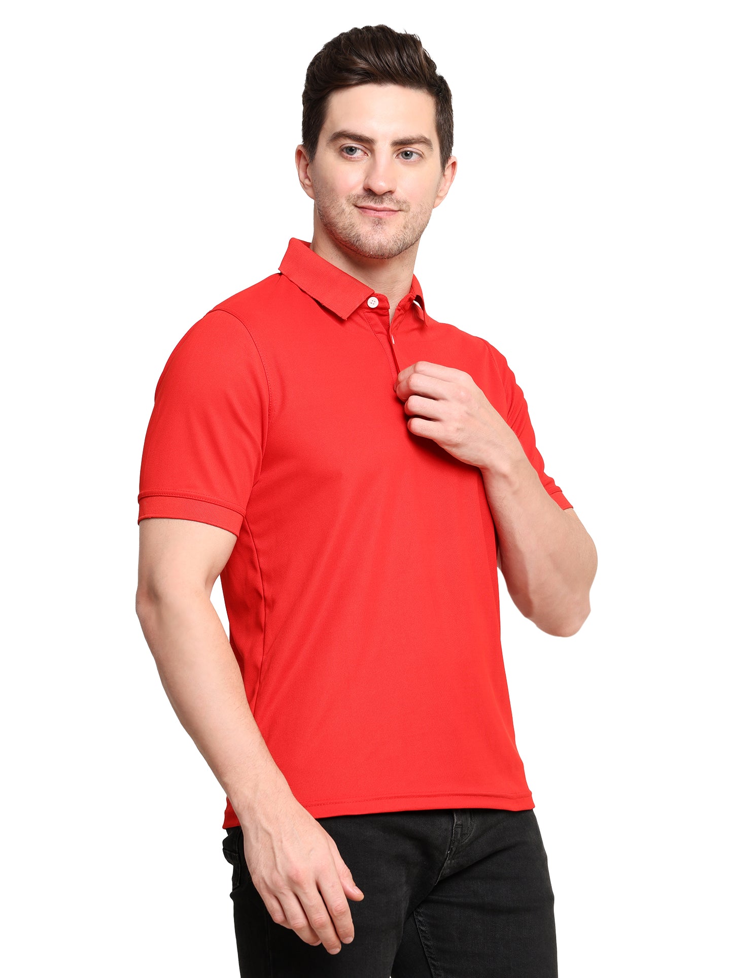 POLO Red Cotton Tshirt