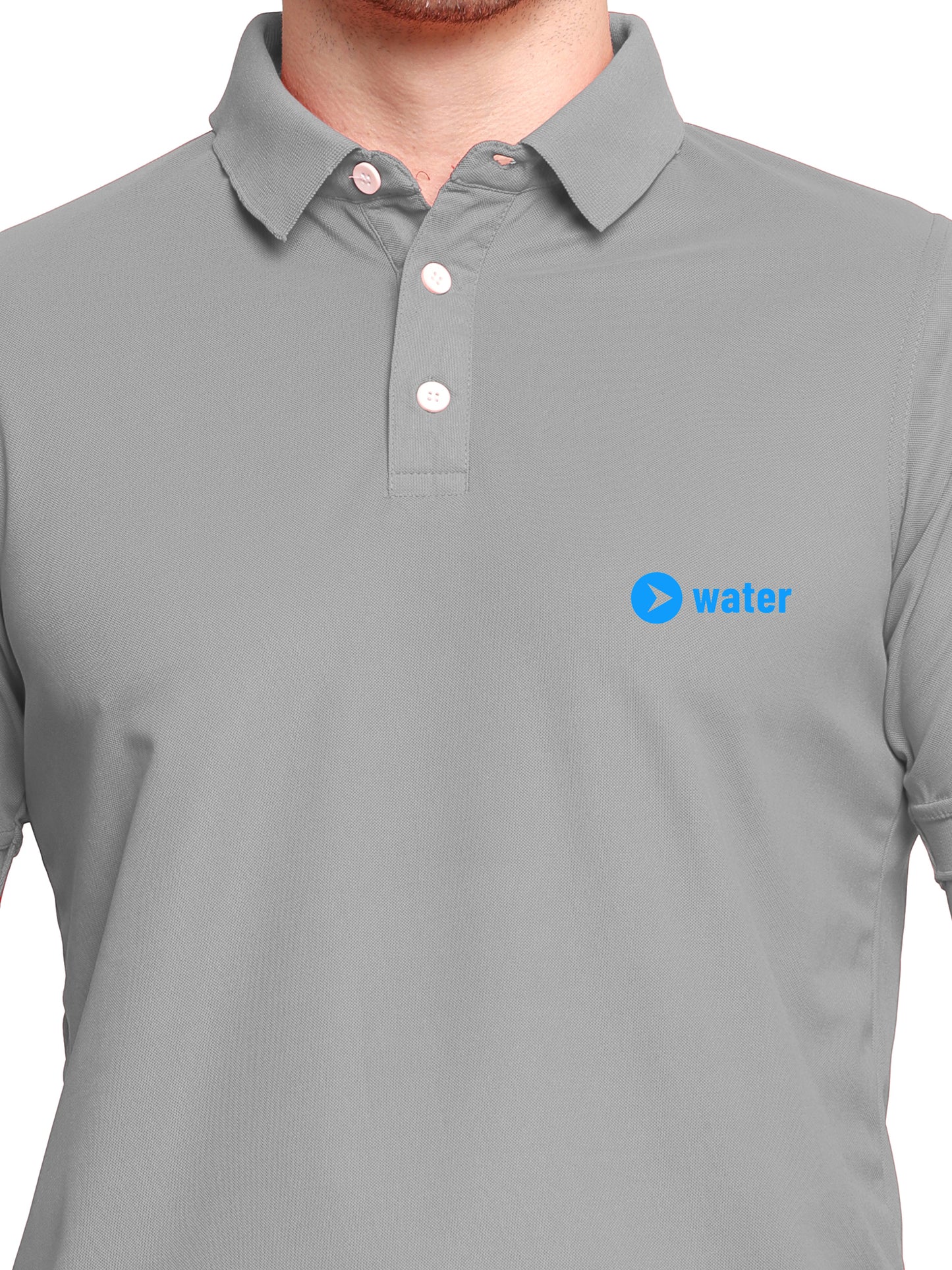 POLO Dark Gray Cotton Tshirt