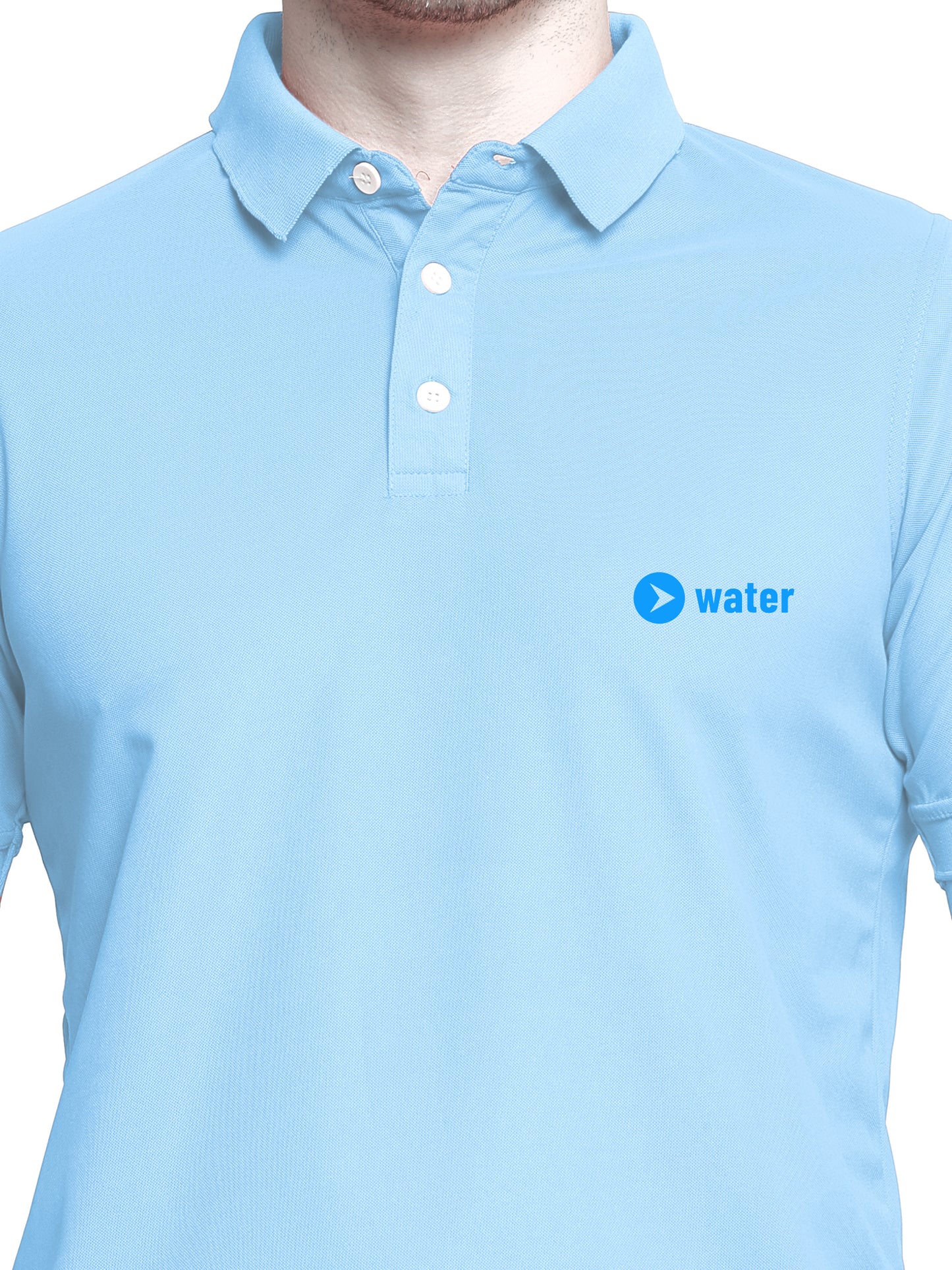 POLO Sky Blue Cotton Tshirt