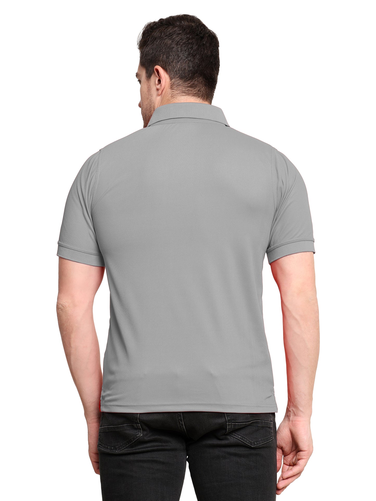 POLO Dark Gray Cotton Tshirt
