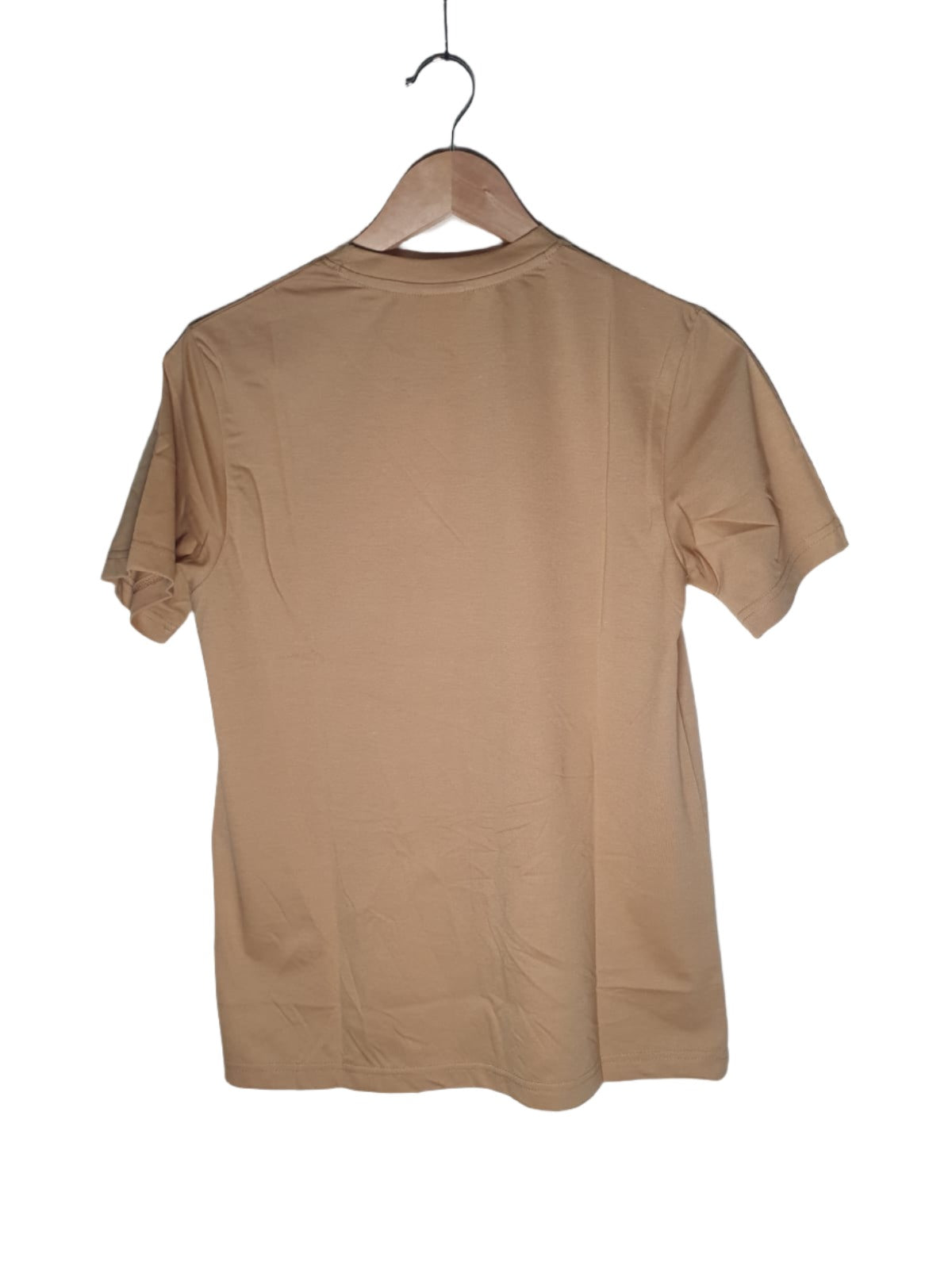 Brown Colour Cotton Tshirt