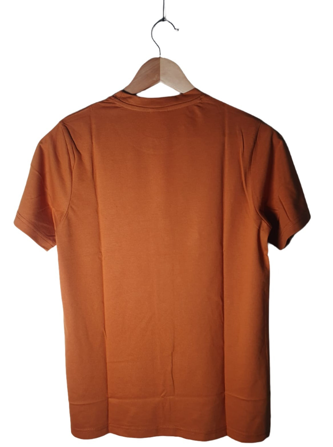 Orange Colour Cotton Tshirt