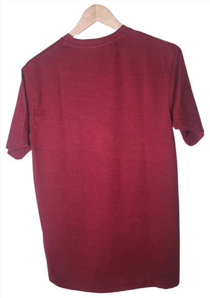 Red Colour Cotton Tshirt