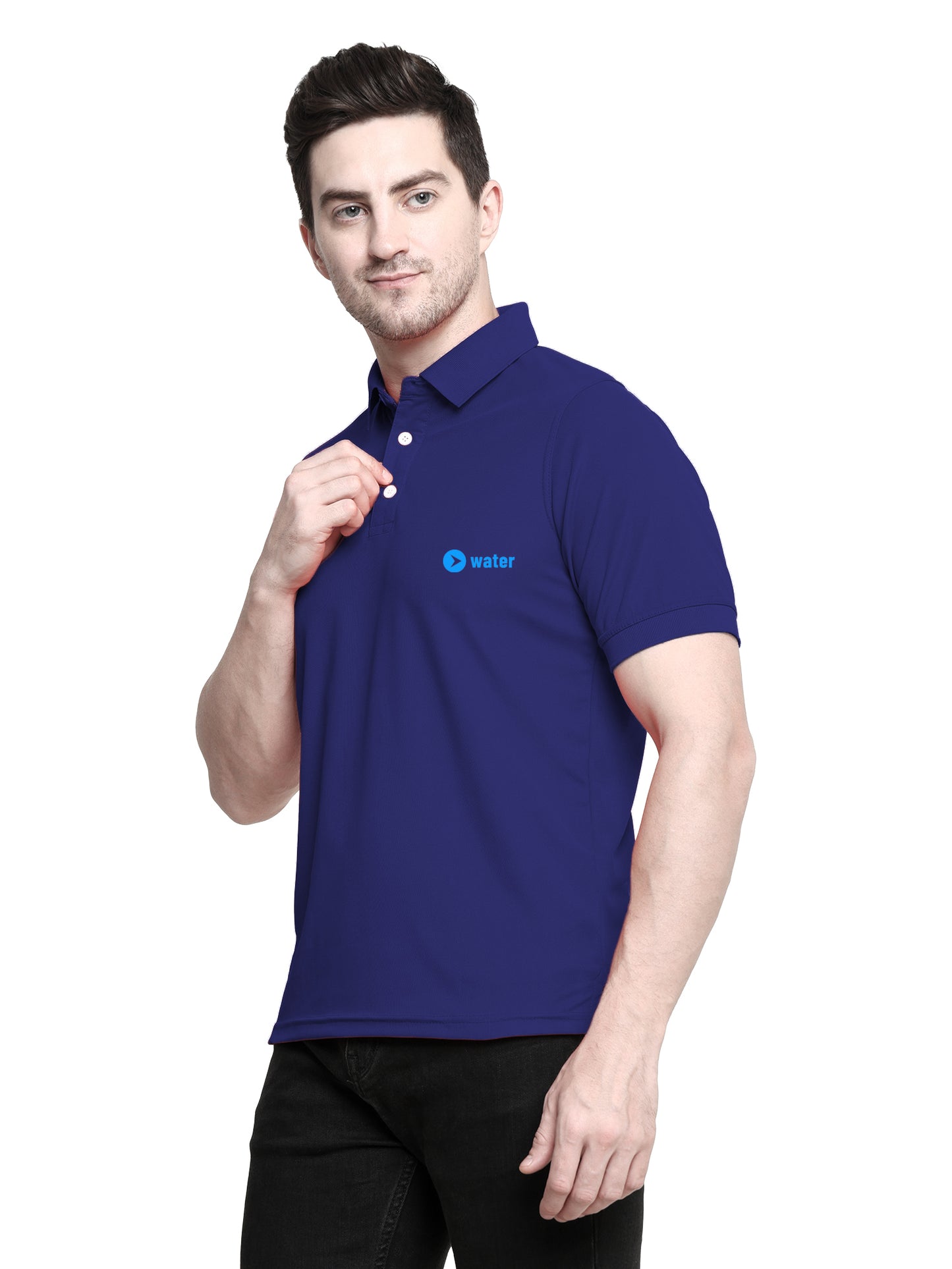 POLO Navy Blue Cotton Tshirt