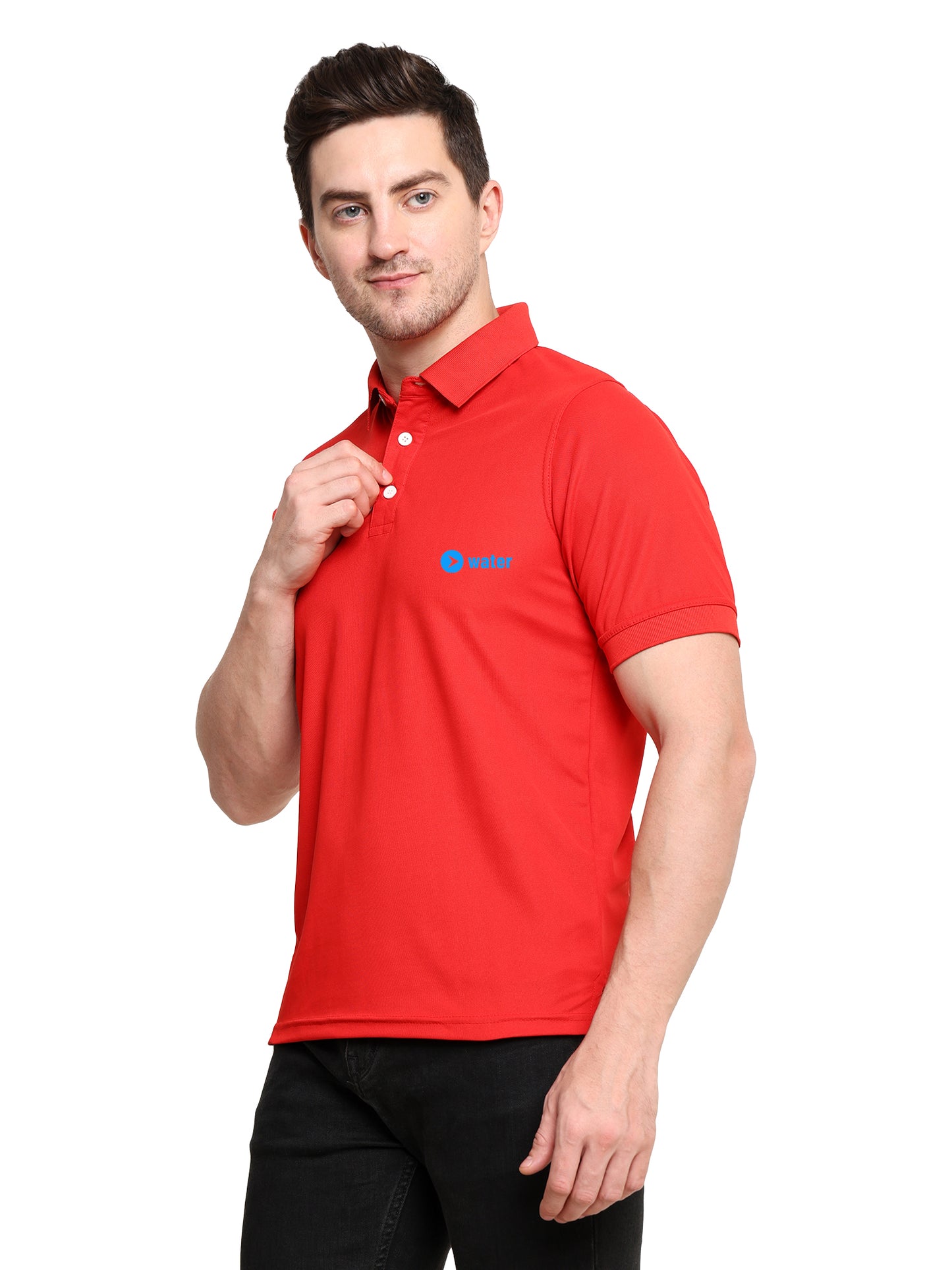 POLO Red Cotton Tshirt