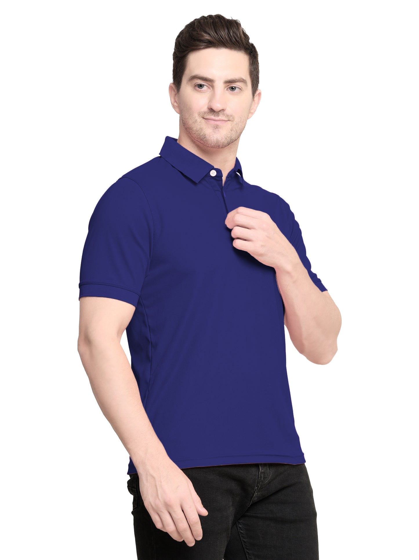 POLO Navy Blue Cotton Tshirt