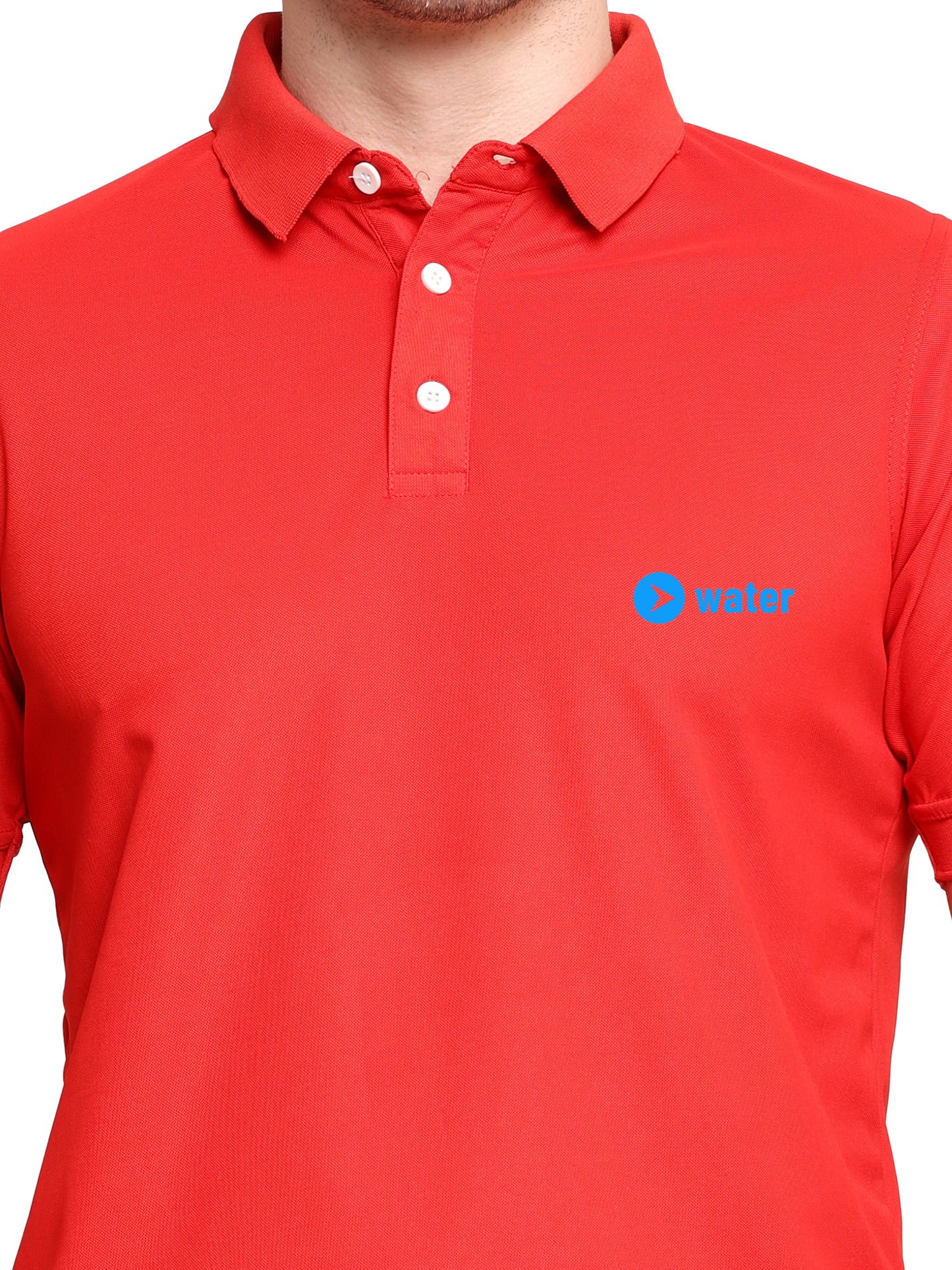 POLO Red Cotton Tshirt