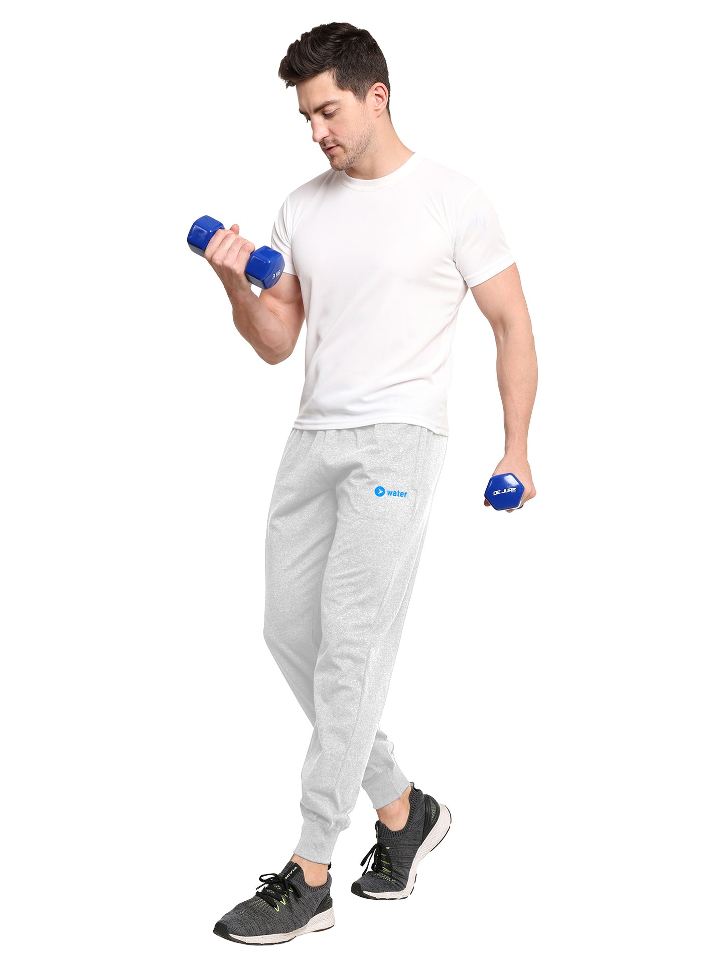 White Blue Colour Fancy Lower for men