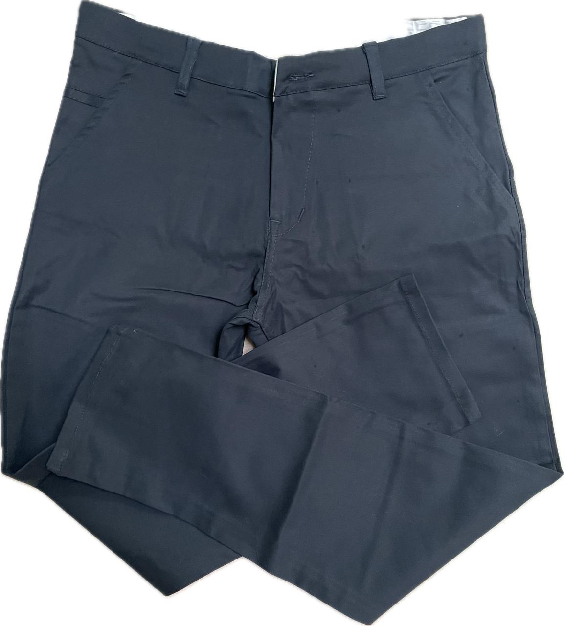 Navy Blue Cotton Trouser with stretchable